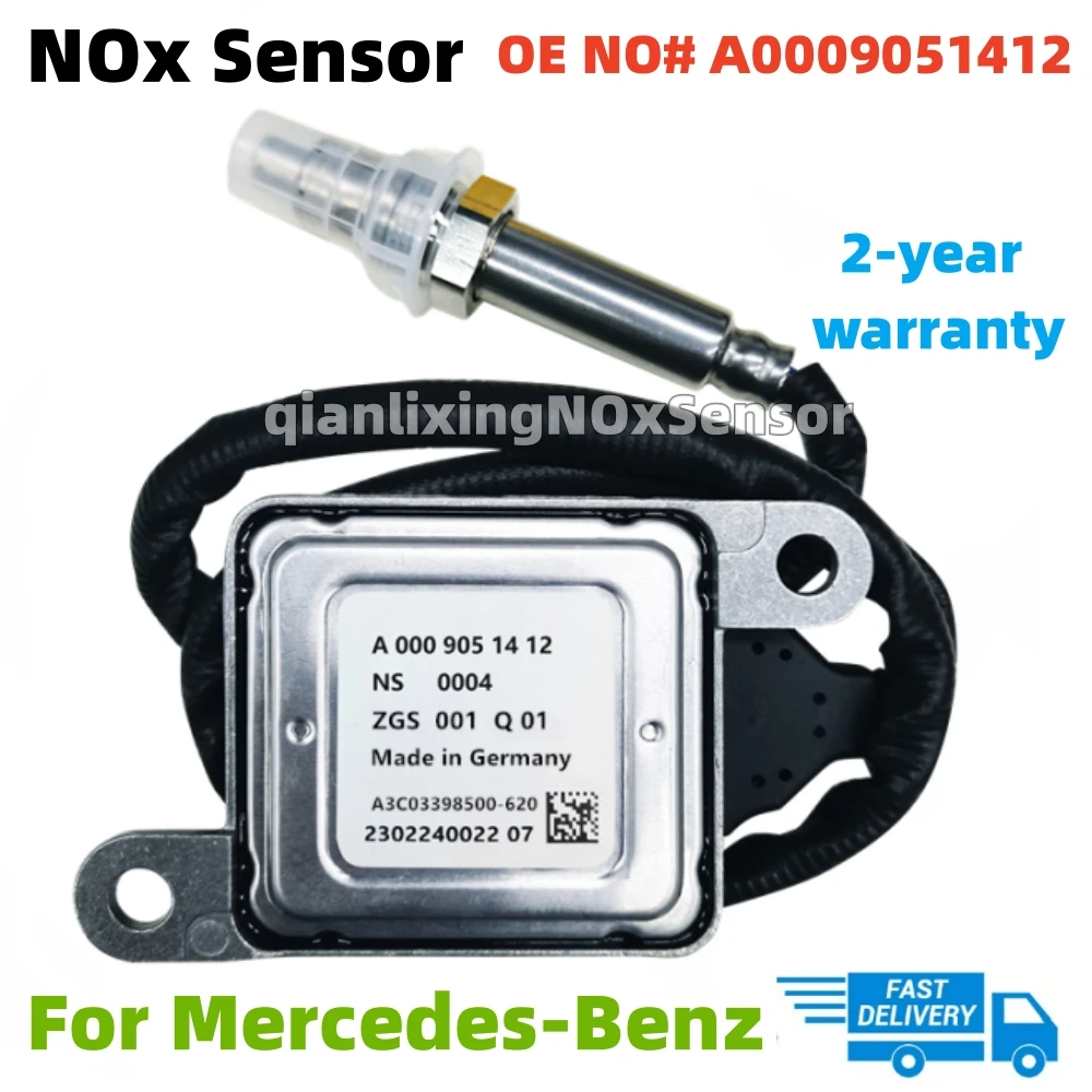 A0009051412 0009051412 Original New Nitrogen Oxygen NOx Sensor 12V For Mercedes-Benz W166 W172 W205 W221 W251 W212 W207 W906