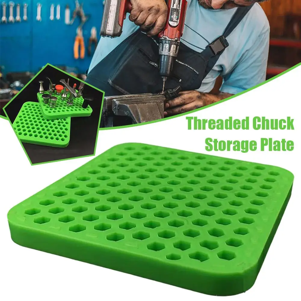 New Car Repair Head Threaded Chuck Replacement Head Storage Plate Organizer Tool Repair Pen Knock Replacement Head Storage Tool