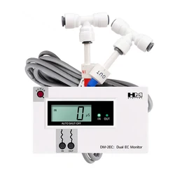 TDS EC Water Quality Detector DM1/DM2 Drinking Water Pool Test Pen PH Meter Water Quality Monitor Online 0-9990PPM/us