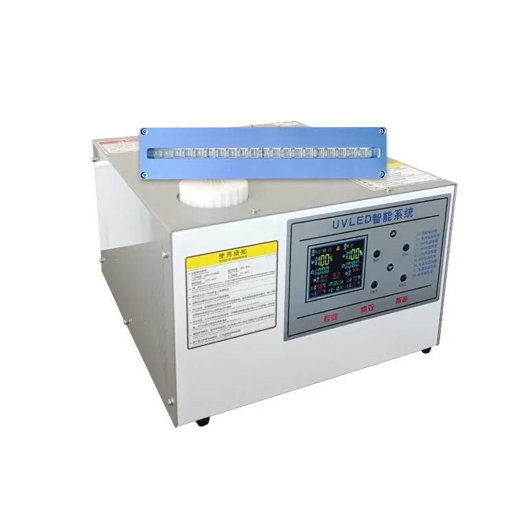 high power 365-395nm UV curing lamp with water cooling system uv adhesive fast light curing uv led surface light source