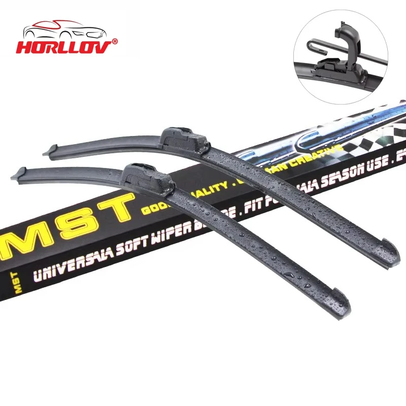 

1Pc General Windshield Universal Soft Wiper Blades for Cars 12'' To 26'' Suitable for All-weather Vehicles