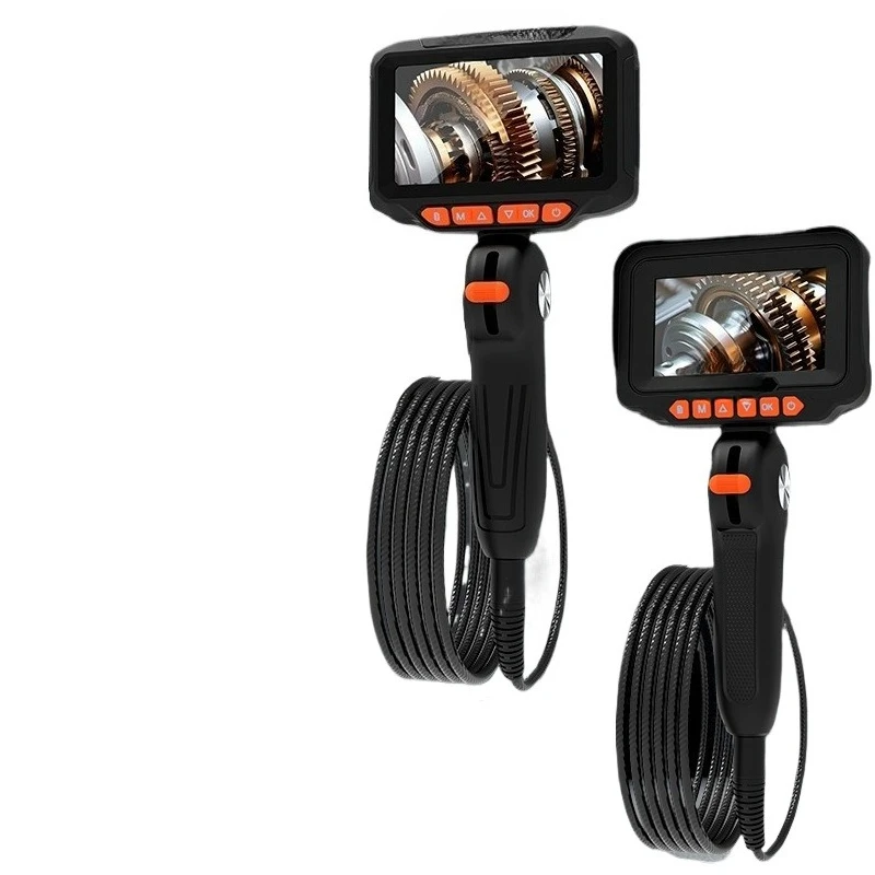 High Definition Pipe Camera with Screen 8.5/6 2/3.9 Mm Lens Car Maintenance Detector Pipe Endoscope