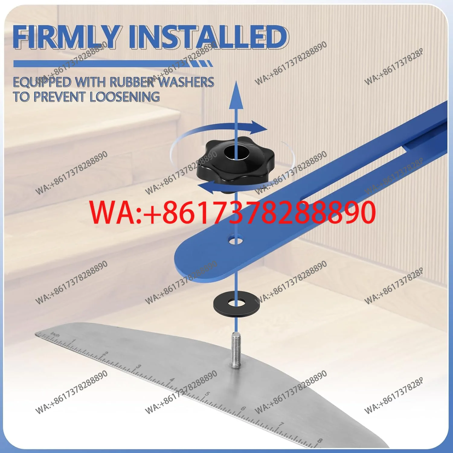 

New stair ruler, stair measuring ruler, home stair decoration tool