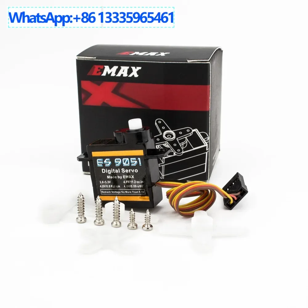 

Модель самолета Yinyan ES9051, пульт дистанционного управления с фиксированным крылом, маленький 3D F3P комнатный самолет, 4,3 г, цифровой робот с рулевым механизмом