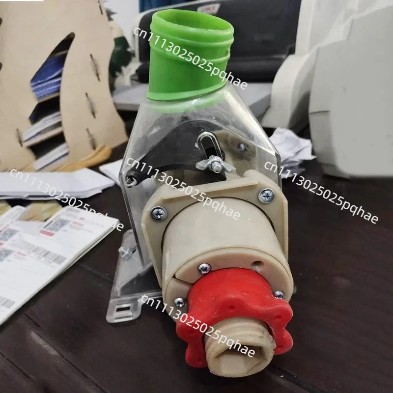 Hand-Adjustable Material Box with Handle Adjustment Box Seeder Feeder Accessories Feeder Accessories Fertilizer Accessories