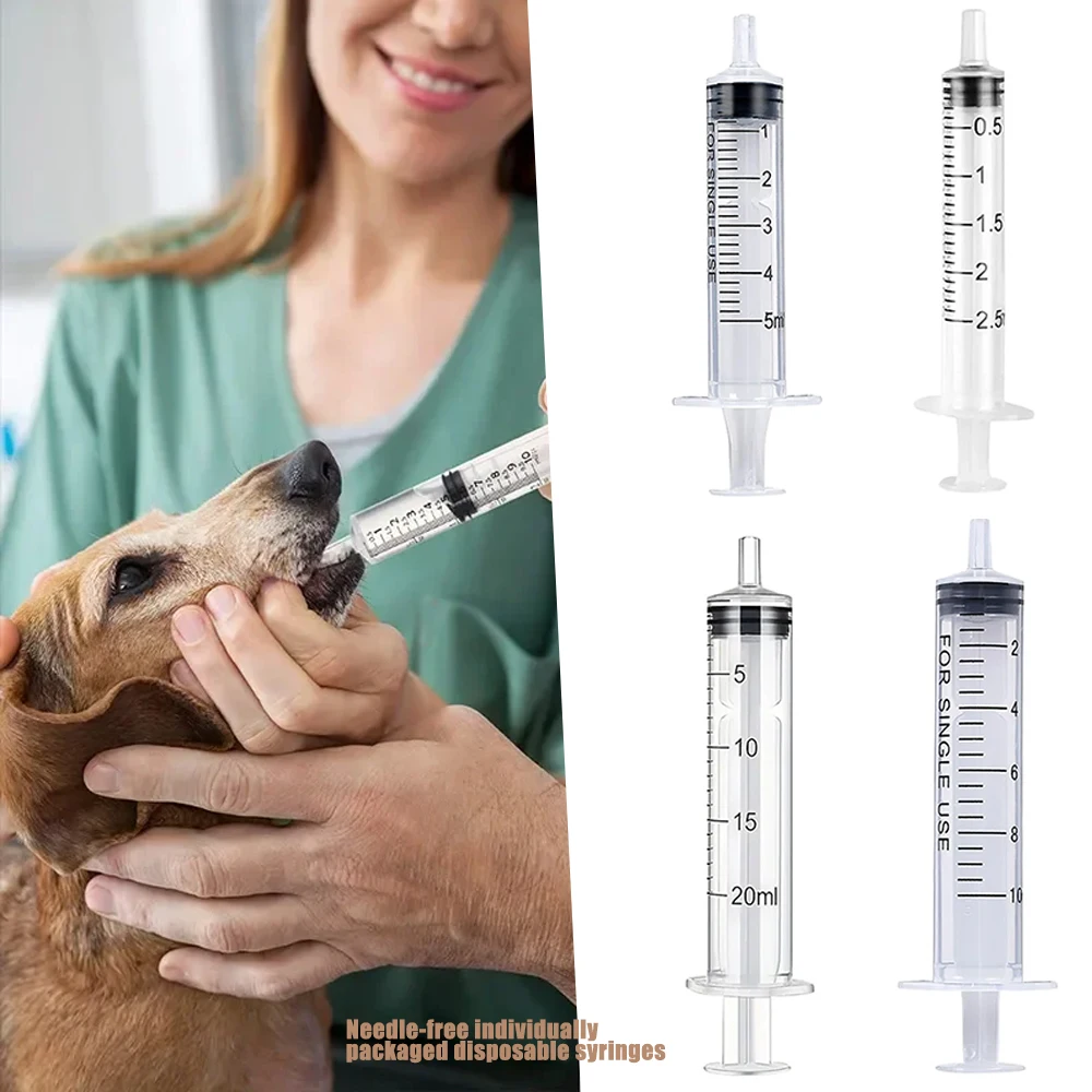 Disposable Plastic Needle Free Syringe Individually Packed Injection Tool For Industrial Glue Dispensing Ink Refilling Pet