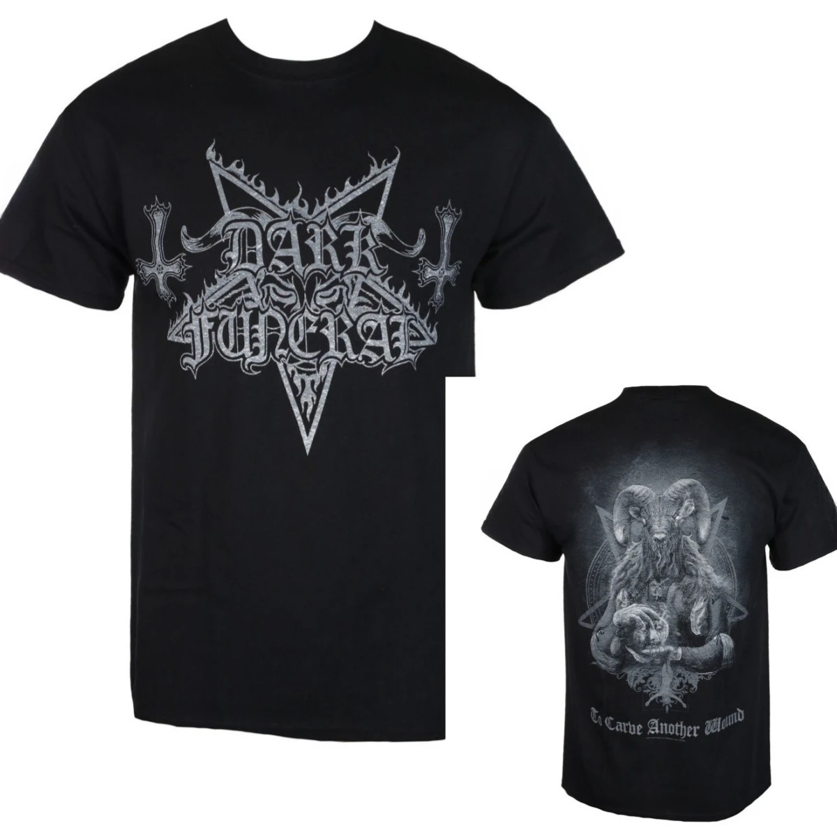 Y2k Dark Funeral Graphic Cotton Band T-shirt Unisex Summer Short Sleeve Fashion Brand Tee Luxury Casual Vintage Tees