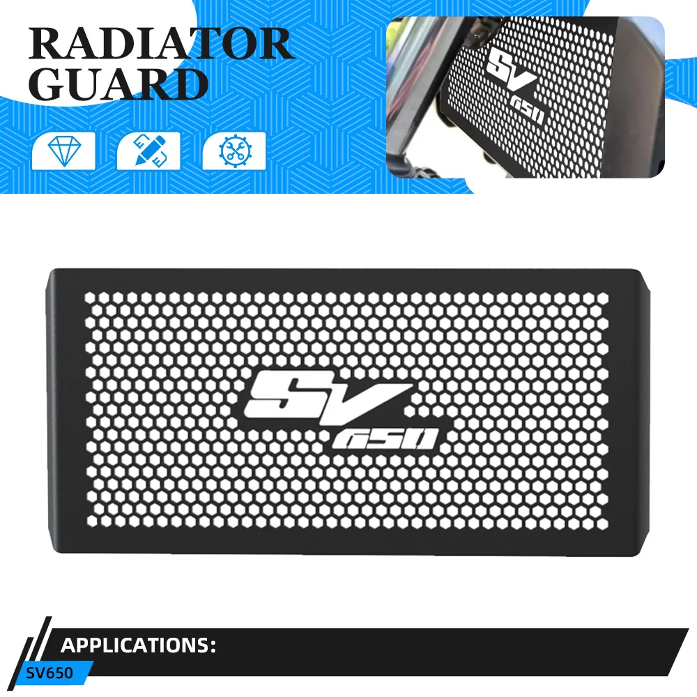 

For Suzuki SV650 S SV650S SV 650S SV 650 S 2003-2012 2011 Motorcycle Radiator Grill Guard Tank Protection Cover Grill Protector