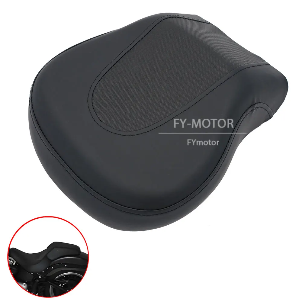 Motorcycle Rear Pillion Seat Fit For Harley Softail Fat Boy/Night Train/Springer 2006 2007 2008 2009 10 11 12 13 14 15 16 17