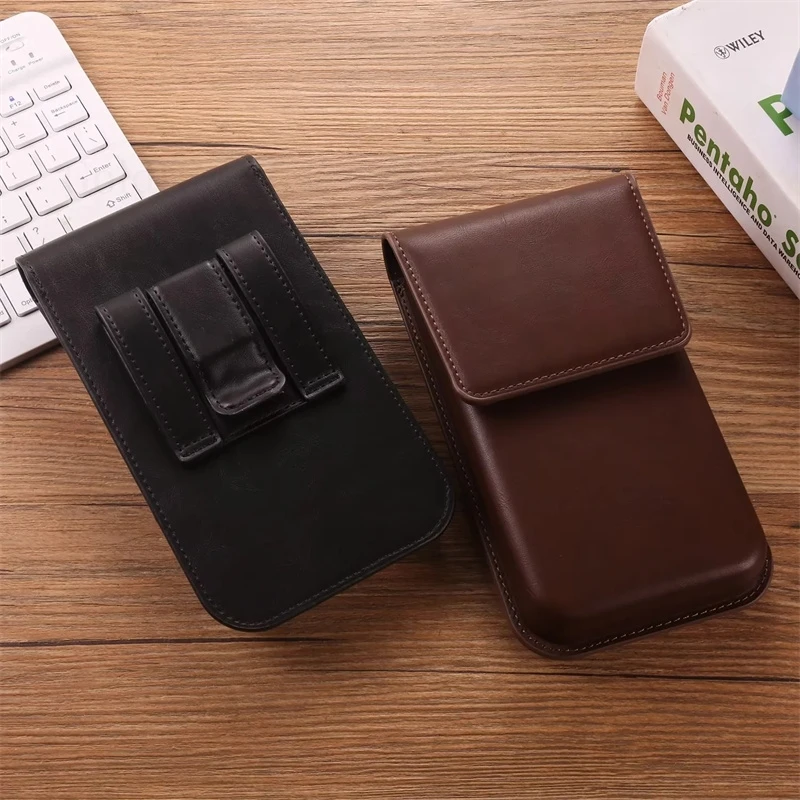 For Xiaomi 17T 18 Pro Max Luxury Leather Pouch Phone Case For Xiaomi 17 Ultra 15S 15T 18 Pro Magnetic Flip Waist Bag Belt Cover