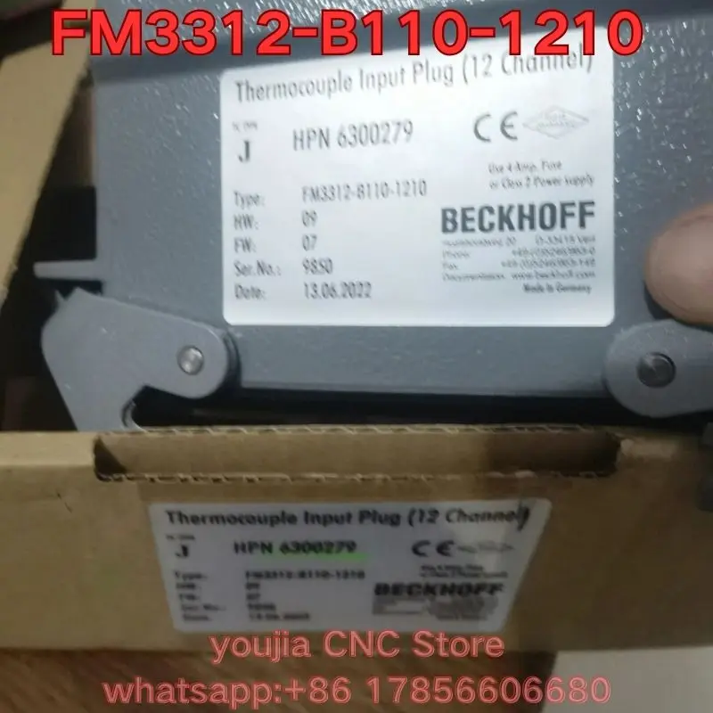 New FM3312-B110-1210 temperature control module