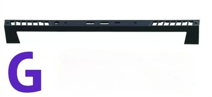 For Dell G16 7630 7635 Gaming Laptop 0DJHGY DJHGY Rear Cooling Vent Hinge Cover Trim Strip With Purple Logo