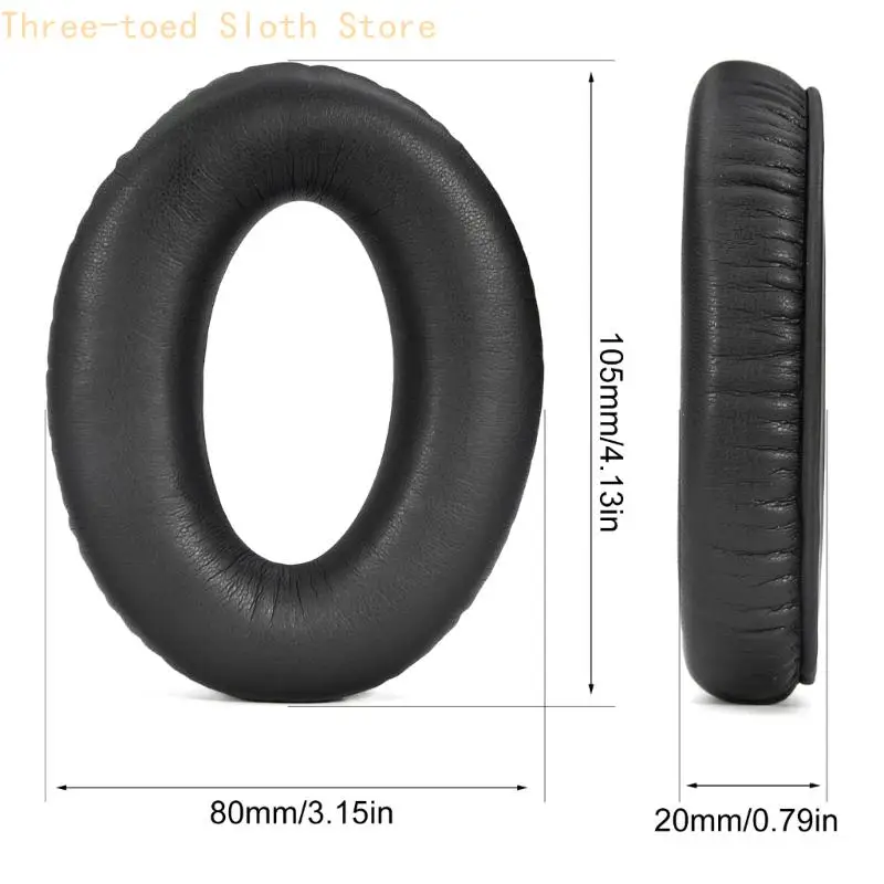 Bantalan telinga penggantian kualitas untuk headset penerbangan xa20 menggunakan earpads e74a