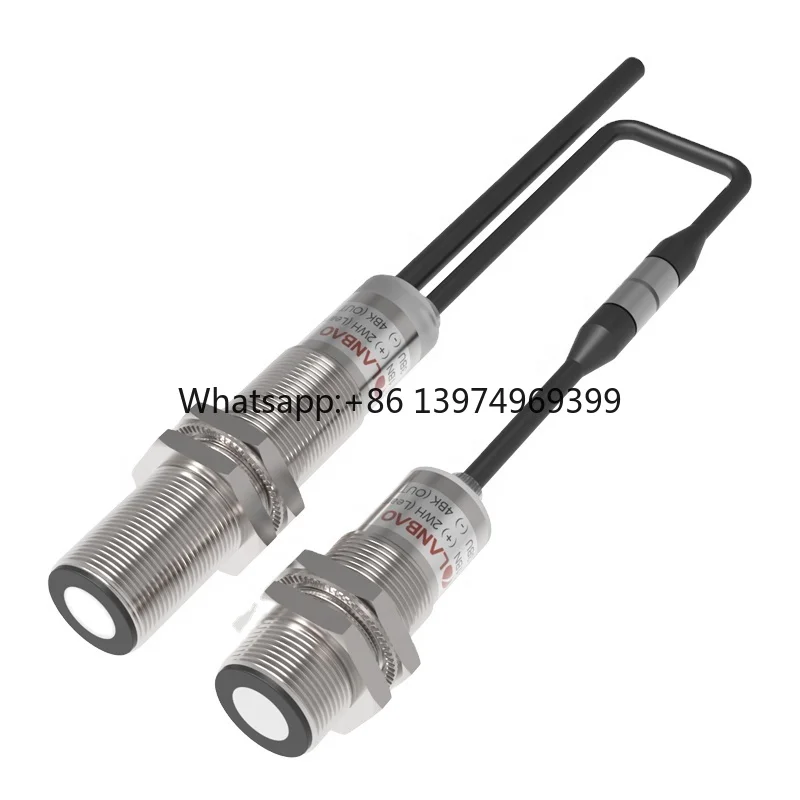 18-30VDC NPN NO Sensing distance 30-60MM Ultrasonic Sensor