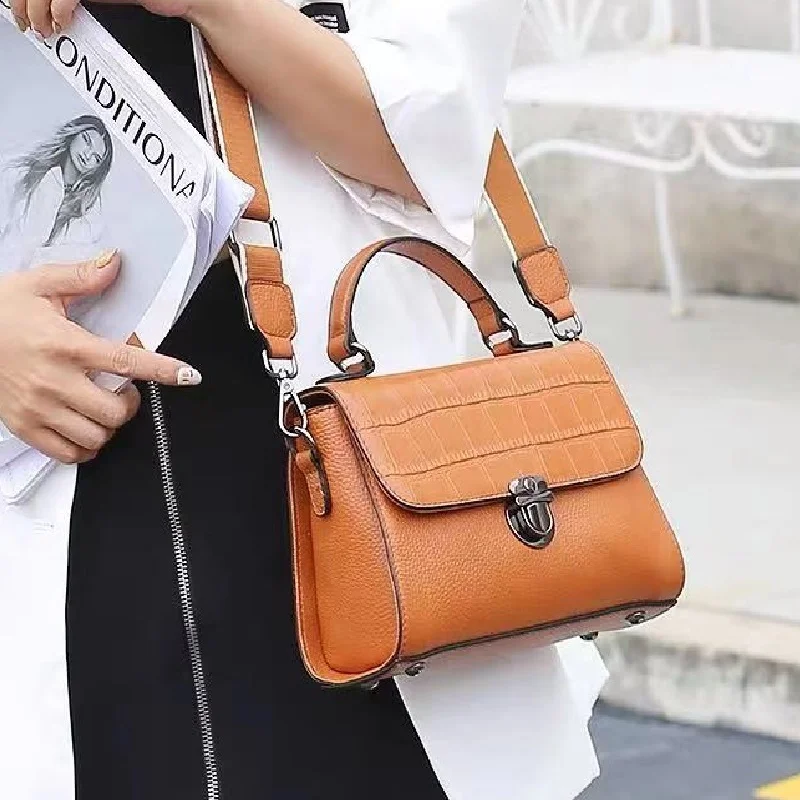 Limited Original Genuine Leather Women's Shoulder Bags High Quality Woman Handbags Winter bolsa feminina #sc1031