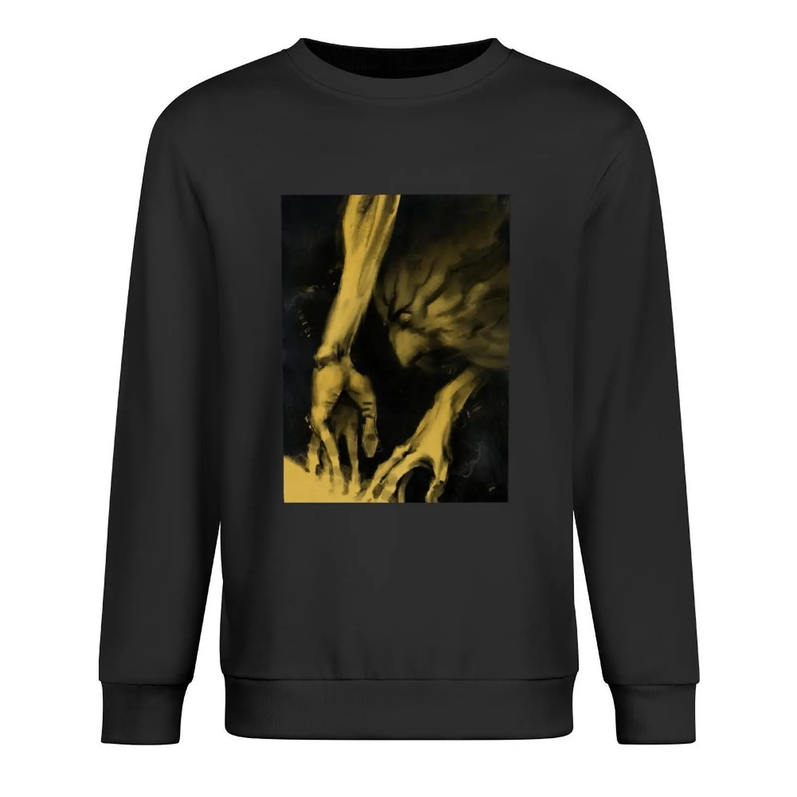 

Disco Elysium - Interfacing Artwork Pullover tracksuits mens clothes men's coat oversize sweatshirts