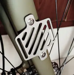 Bicycle Water Bottle Cage Expansion Board Bikepacking Accessories Stainless Steel Kettle Plate for Gravel Mountain Road Bikes