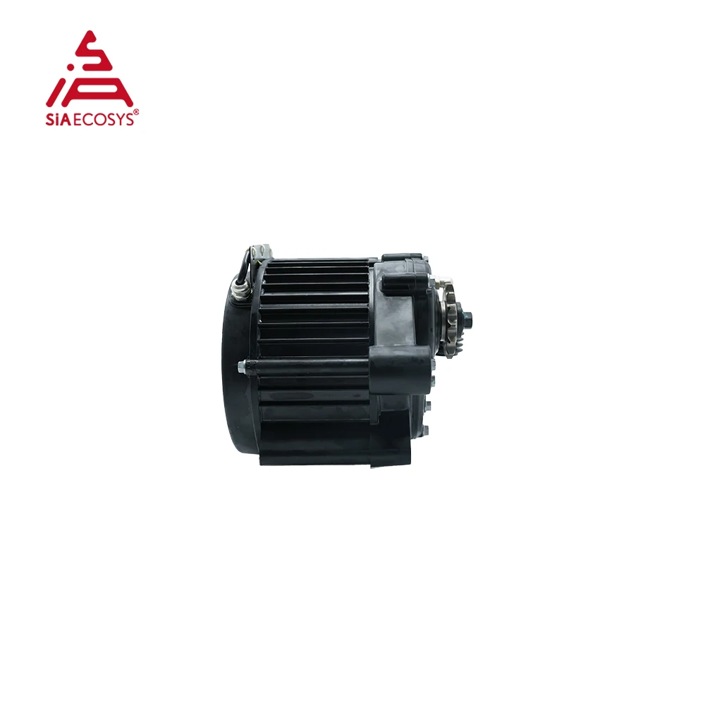 PMSM Hairpin Motor J155A-36 72V 5000W - usage example