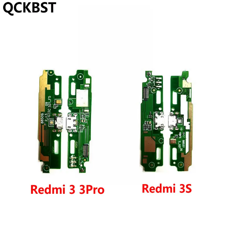 New USB Board for Xiaomi Redmi 3 Pro Redmi 3S Dock Connector Micro Usb Plug Port Charge Board & Microphone