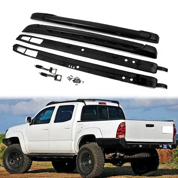 

Aluminum Alloy SUV Pickup Truck Cab Roof Rack with cross side rail bars Car Racks for Ta-coma 2005 -2018