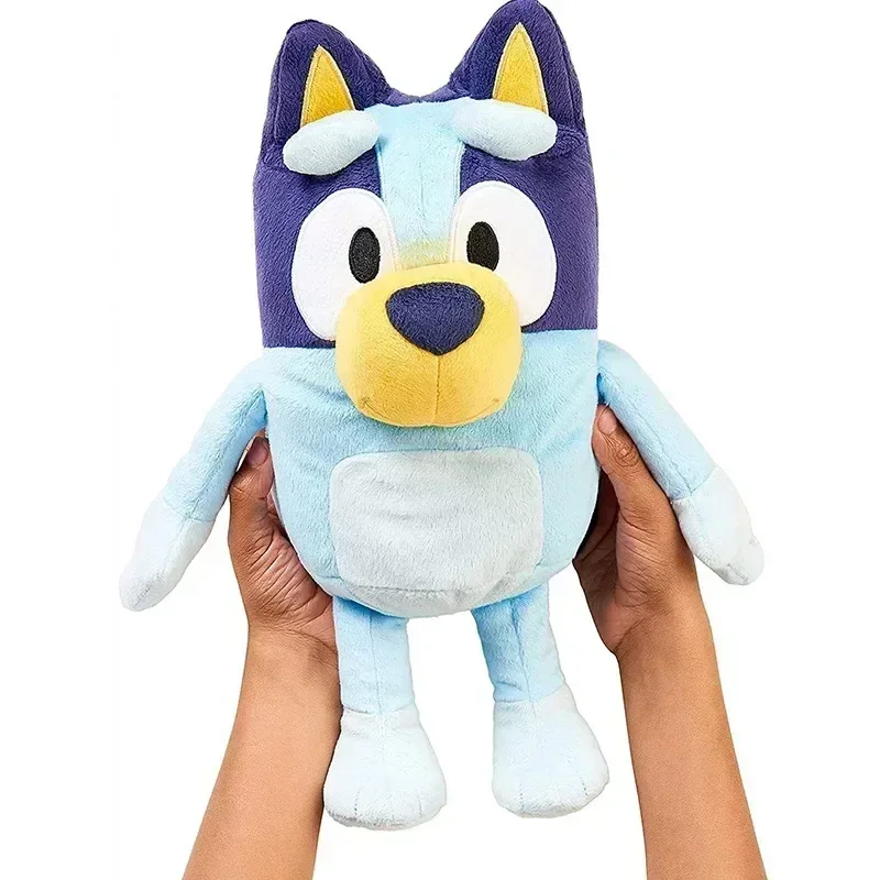 Nuova Una Famiglia Di Bluey Parlante Peluche Bingo Cane Musica Peluche Bluey Anime Figura Animale Sveglio Canta Cane Bambola Regali Di Natale Per Bambini