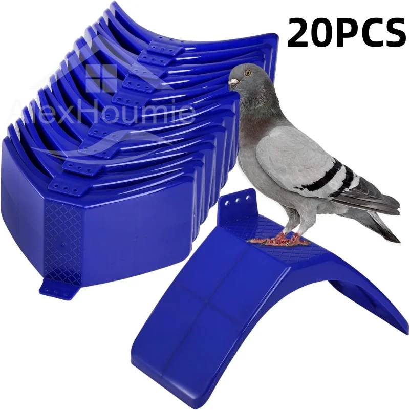 

20 Pcs Dove Rest Stand Lightweight Pigeon Perches Plastic Birds Roost Holder Pigeons Dwelling Frame for Parrots and Other Birds