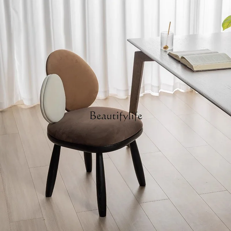 3-كرسي فردي من العصور الوسطى خفيف فاخر بواسطة حقيبة ناعمة كرسي مكتب شخصي