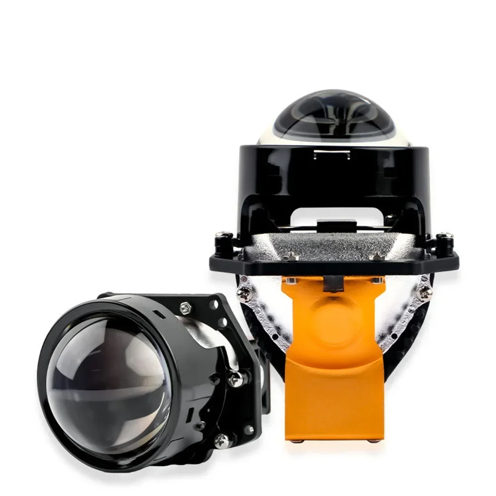 

Durable 160W Super Bright Focusing LED Lens for Car with 3 Inch Double Bi-LED Projector