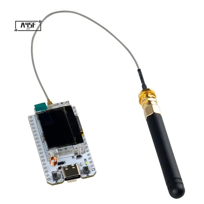 

A45F-Heltec Meshtastic Lora32 V3 Макетная плата 863-928 МГц SX1262 0,96-дюймовый OLED-дисплей BT WIFI ESP32 Комплект Lora