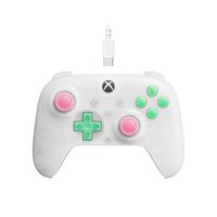 8Bitdo Ultimate Mini Wired Controller for Xbox with RGB Lighting Fire Ring, Hall Effect Joysticks and Triggers, for Xbox Series