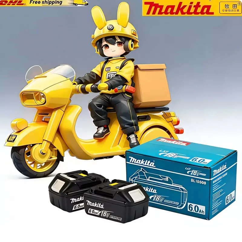 

Makita 18V 6000mAh BL1860 BL1830 BL1850 BL1860B Original Lithium ion Rechargeable Battery 18v Replacement Batteries