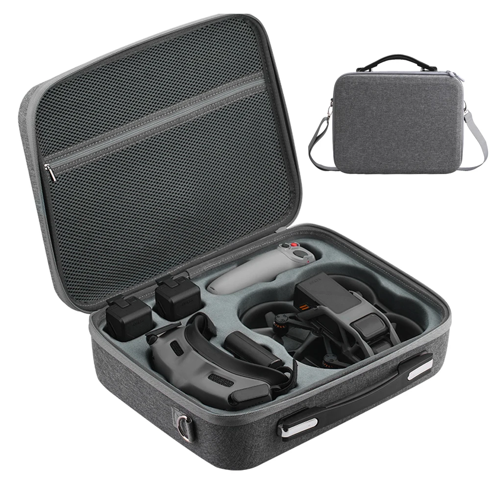 Estuche de transporte para DJI Avata Drone bolsa de almacenamiento bolso portátil al aire libre bolso de hombro de gran capacidad para gafas DJI 2