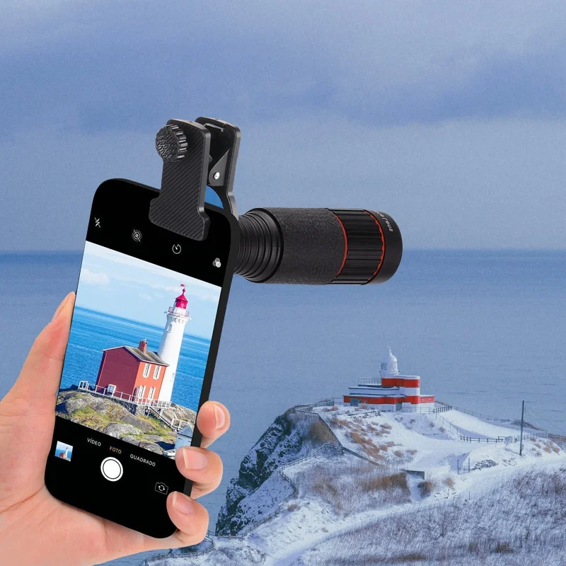 Nowy teleobiektyw 32x do telefonu komórkowego, zoom, obiektyw o wysokiej rozdzielczości do oglądania koncertów i robienia zdjęć, obiektywy do telefonów komórkowych