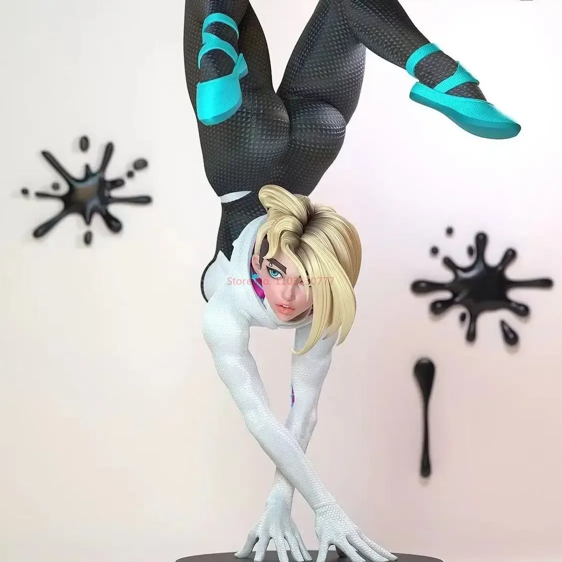 18Cm Spidergwen Figuur Spin Meisje Anime Figuur Film Rol Gwen Actie Beeldje Verzamelbaar Speelgoed Decoratie Pvc Model Pop Geschenken