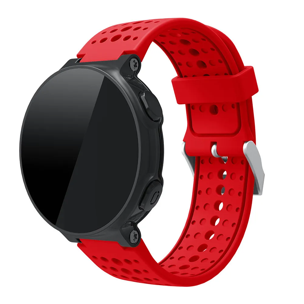 Neues 6-Farben-Silikon-Ersatzarmband für Garmin Forerunner 230 235 220 620 630 Uhrenarmbänder mit Werkzeug Outdoor-Sportarmband – Detail 11