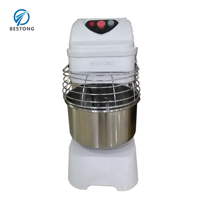 Commercial 10l Spiral Dough Mixer Automatic Electrical Dough Mixer 5 kg Spiral Mixer Lifting Head for Bakery Food Factories