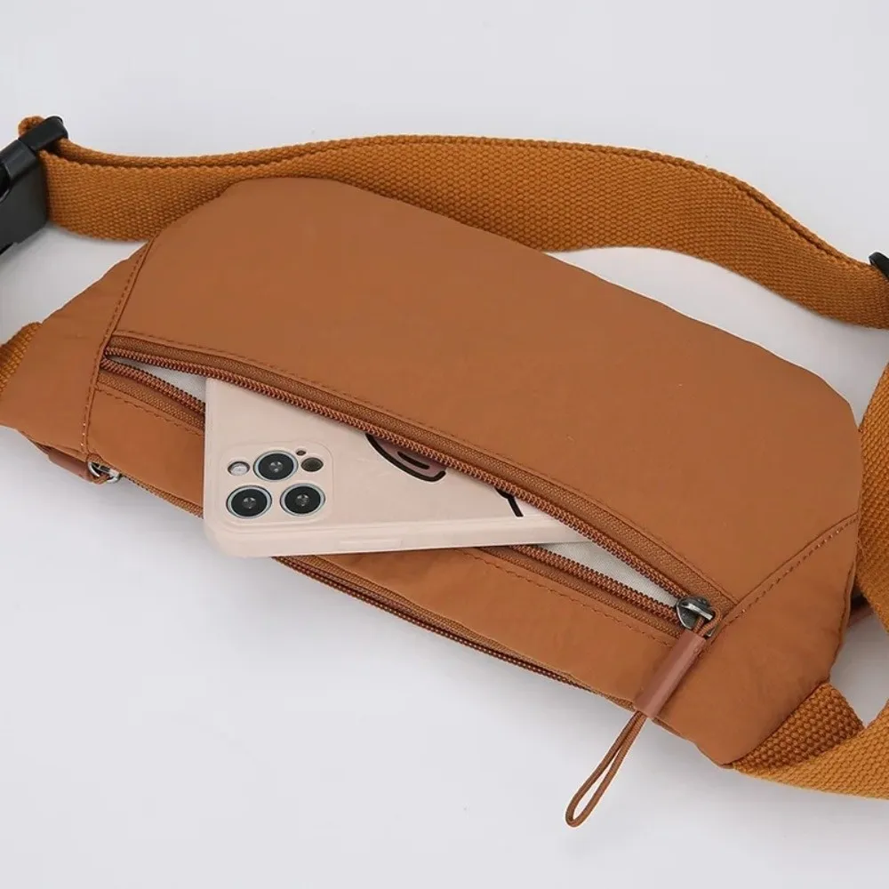 Convertible Design Convertible Waist Pack Large Capacity Waterproof Material Large Capacity Shoulder Bag Adjustable Strap