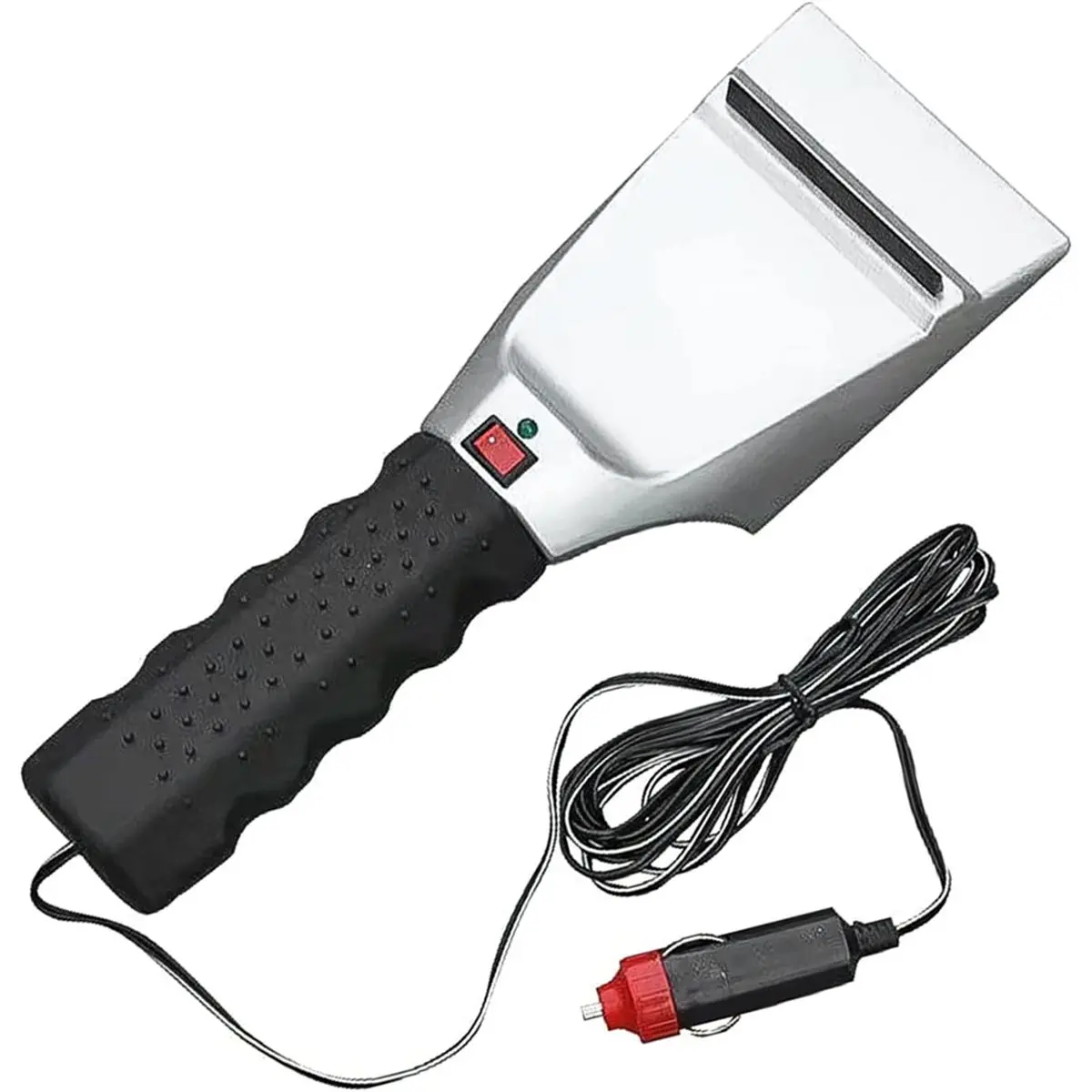 2026 Trend Ice Scrapers for Car Windshield, Ice Scraper Heated, Snow Scraper for Car, 12V Plug IntoCigarette Scraper Heating