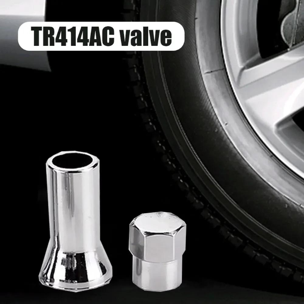 

10Pcs Universal Car Truck Tire Wheel Tyre Valve Stem Hex Caps With Sleeve Covers Car Tire Valve Caps TR414 Auto Accessories