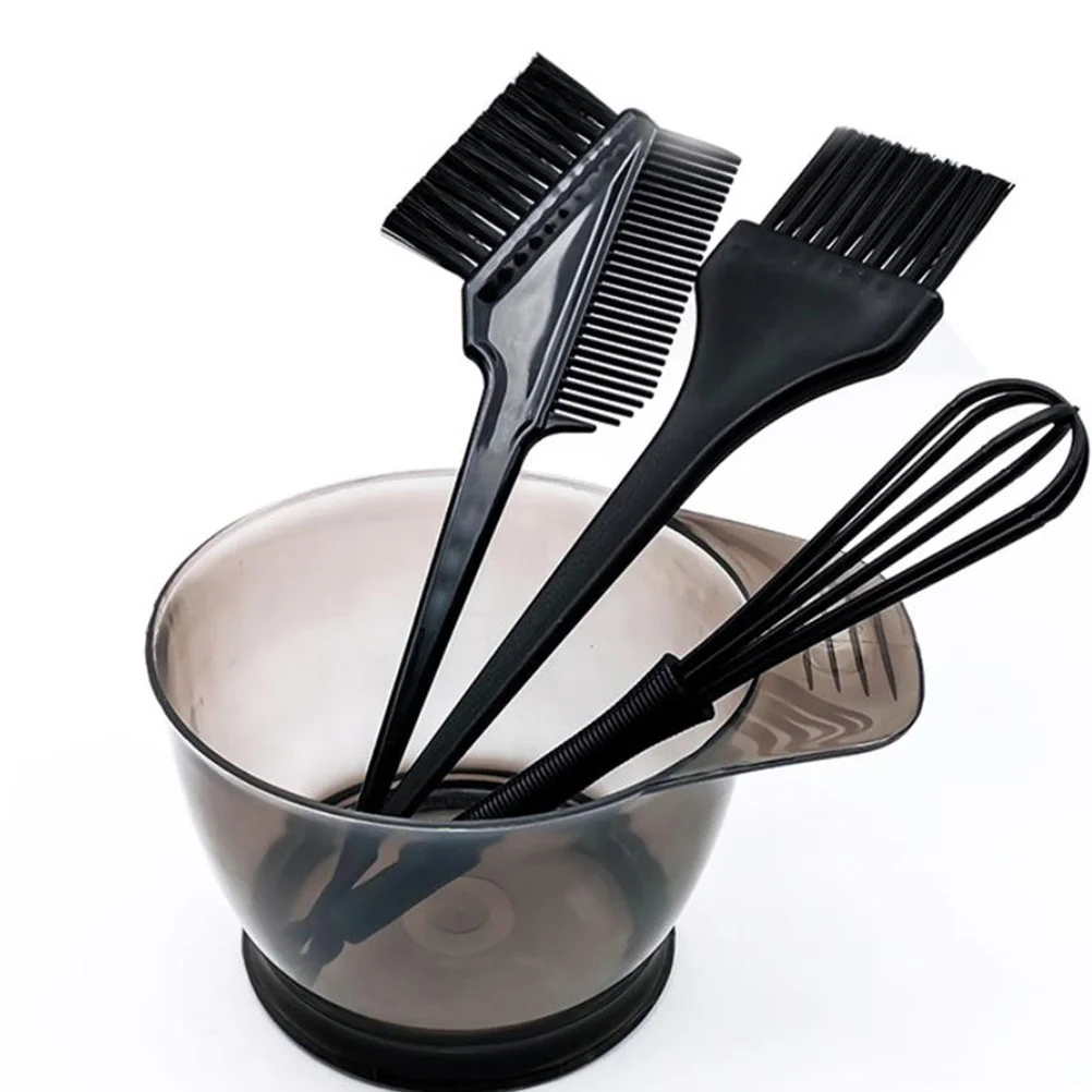 

2Sets Hair Dyeing Tool Kit Premium Material Professional Personal Use DIY Accessories Salon Black Hair Dyeing Tool