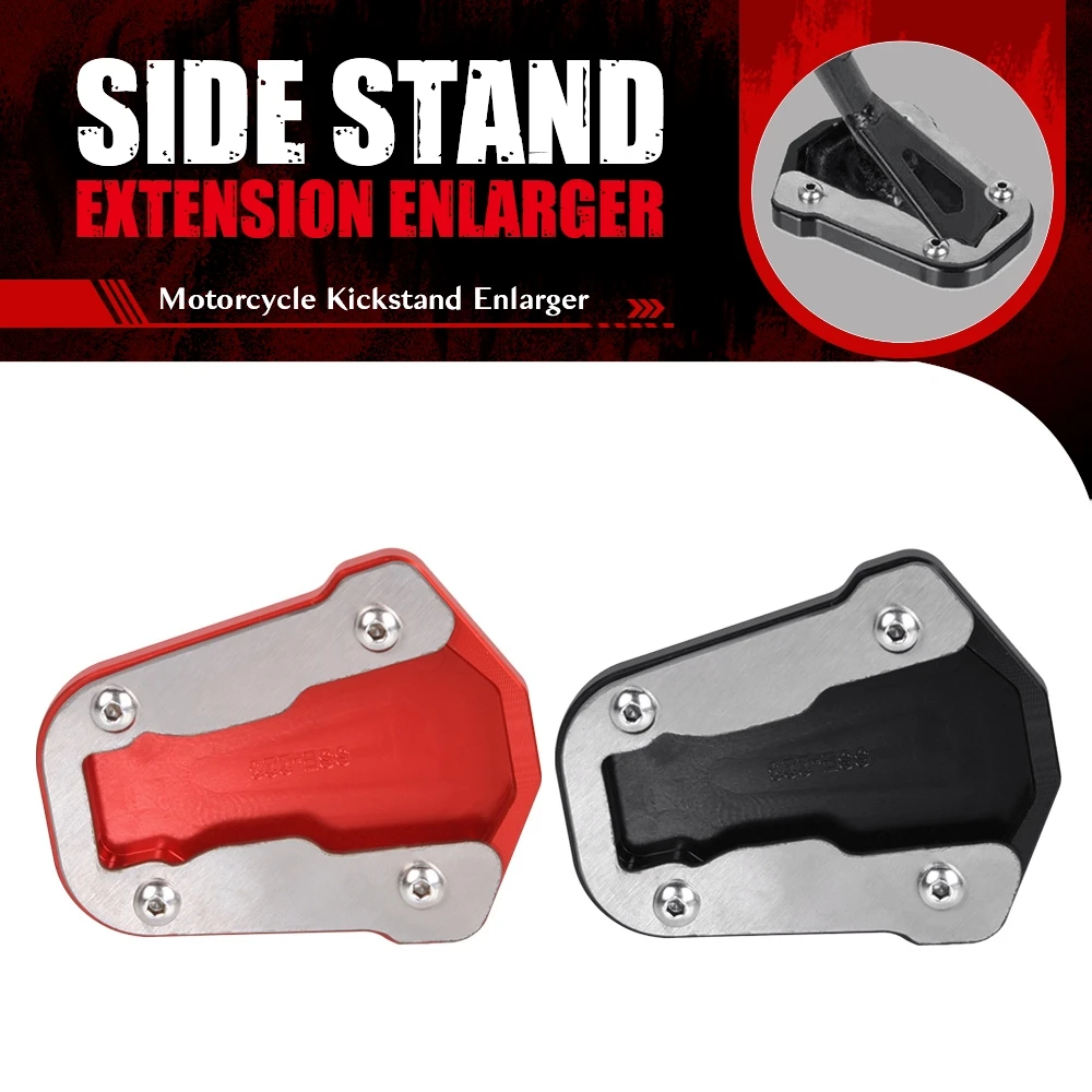 

For Honda CRF 300 L Rally CRF300L CRF 300 Rally 2021 2022 2023 Motorcycle Kickstand Extender Foot Side Stand Extension Pad Plate