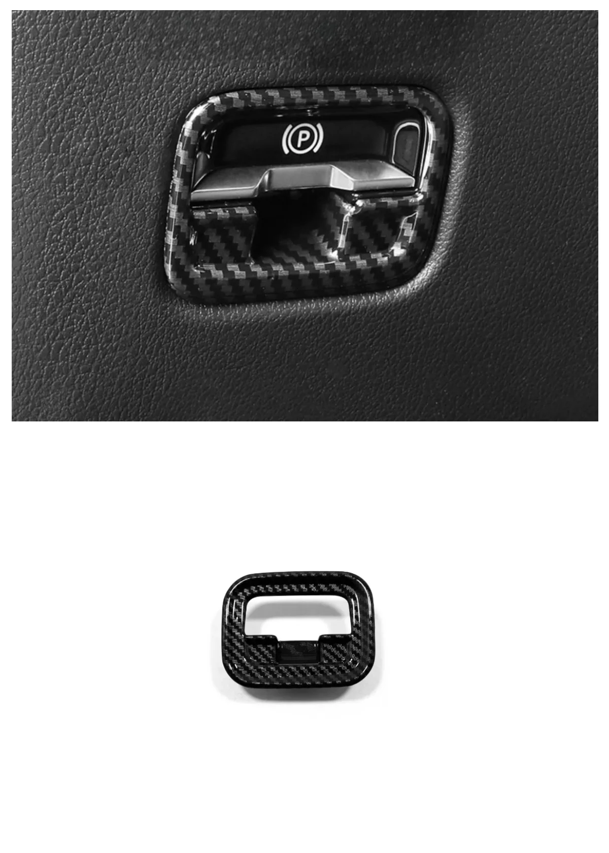 

Suitable for the 2022 Mercedes Benz C-Class electronic handbrake decorative frame