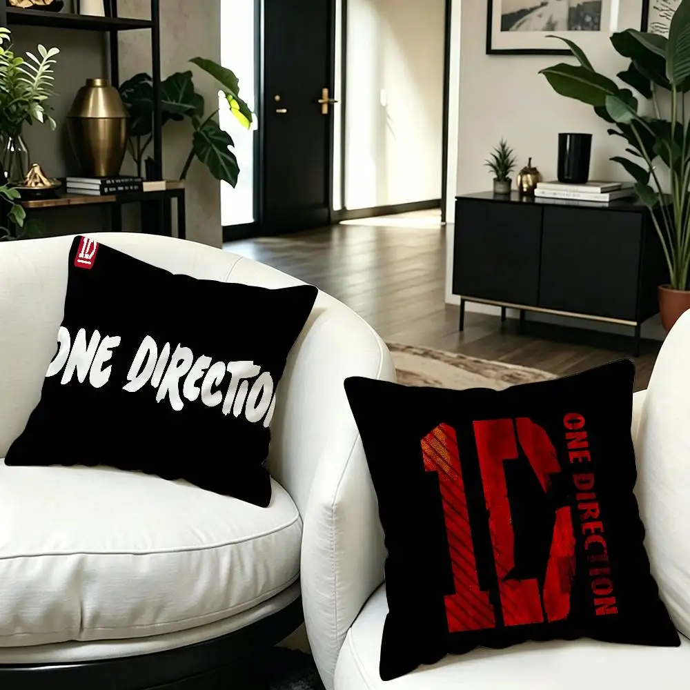 O-One D-Direction Band Decorative Room Aesthetics Pillow Case Home Decor Bedroom Sofa Bed Couch Pillow Cover 45x45
