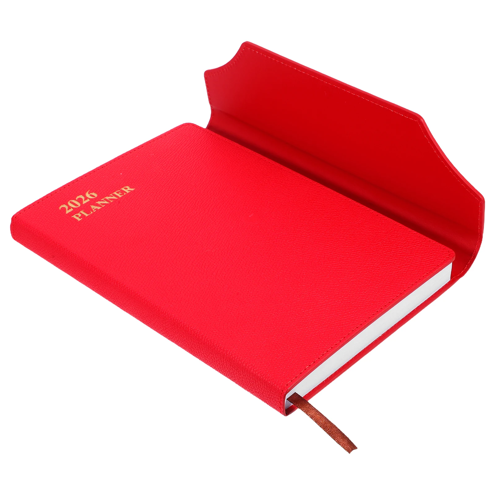 Notebook Planner Daily Schedule Academic Diary for Work Schedules Calendar Agenda Task Red Student