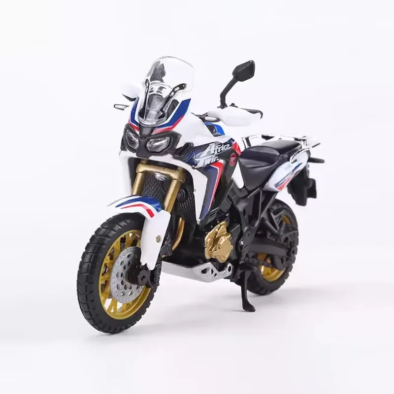 for Africa Twin DCT 1:18 Scale Plastic Motorcycle Model Static Simulation Toy Collection Ornament Finished Product Display