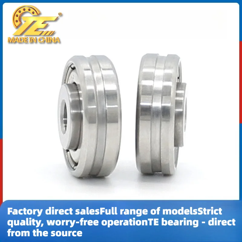 Non-standard special bearing S625ZZ unilateral convex outer ring open single slot deep groove ball bearing 4 * 16 * 5mm