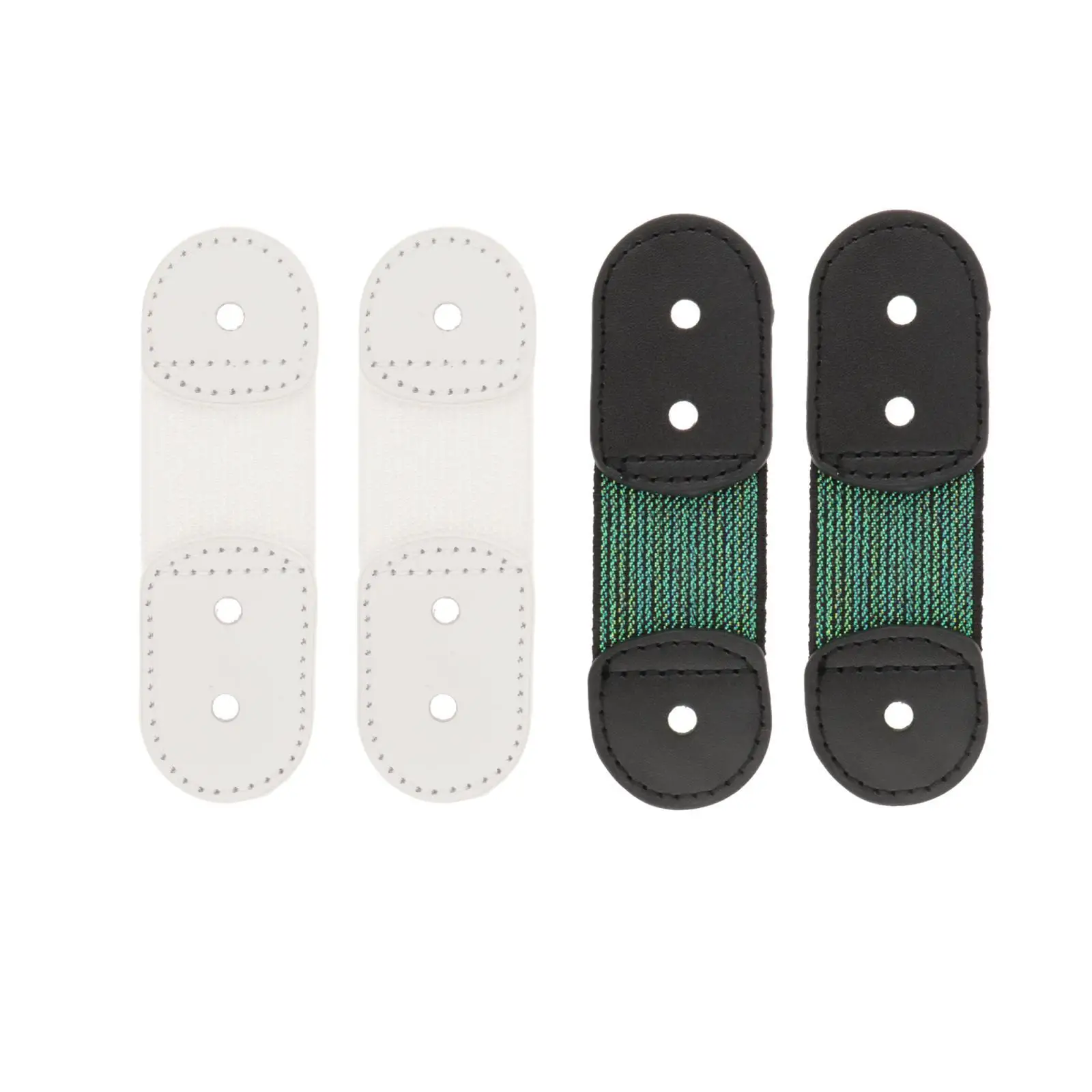 2x Figure Skating Lace Straps Multifunctional Portable Elastic Bands for Dance
