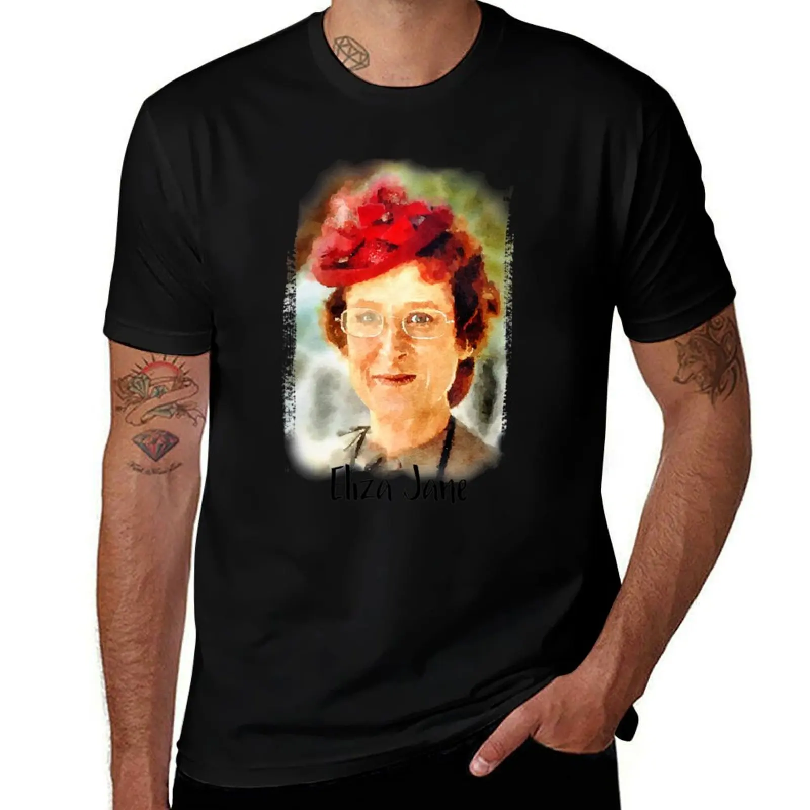 Eliza Jane Little House on the Prairie T-Shirt Big and Tall Loose Fit T-Shirt