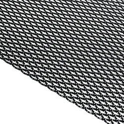 Tuning Net Bumper Shields Universal Car Automotive Grille Aluminum 100x33cm Can Be Cut Heavy Duty Rhombic Exterior Accessories