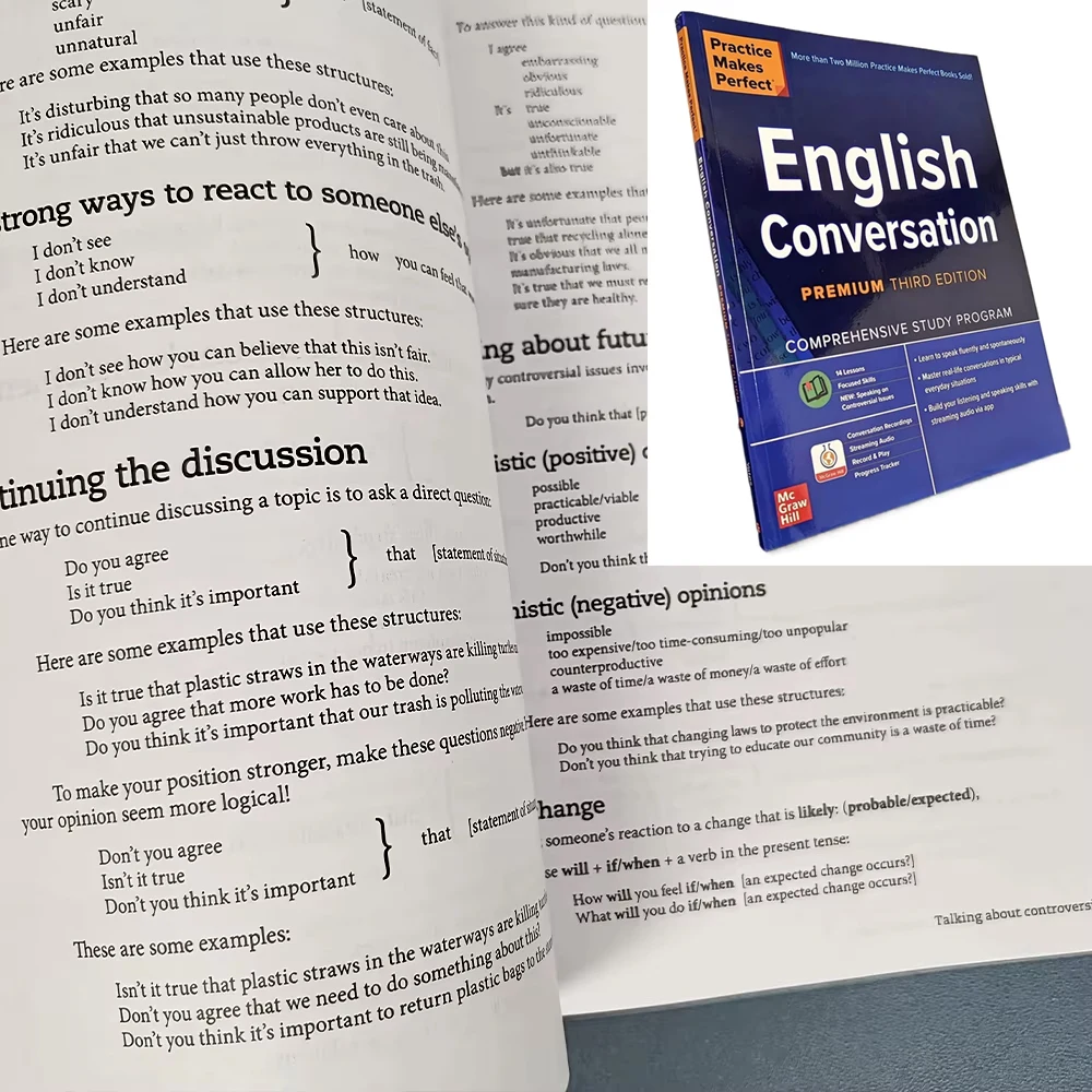 Practice Makes Perfect: English Conversation English Literature Book